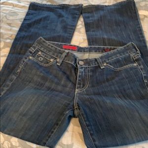 Ag the club flare jean.